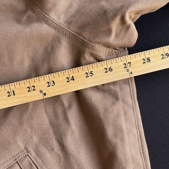 Burks Bay Mens Jacket Extra Large XL Brown Full Zip NRA Plaid Lined Workwear - Picture 12 of 14